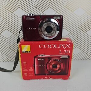 Nikon COOLPIX L24 14.0MP Compact Digital Camera (For Parts or Repair)
